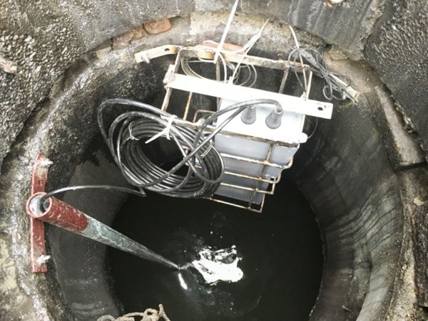 蒙城水位检测井